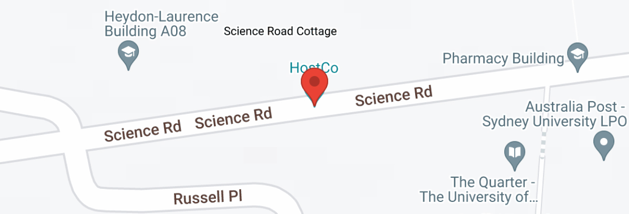 Map showing placment of Community Science Museum